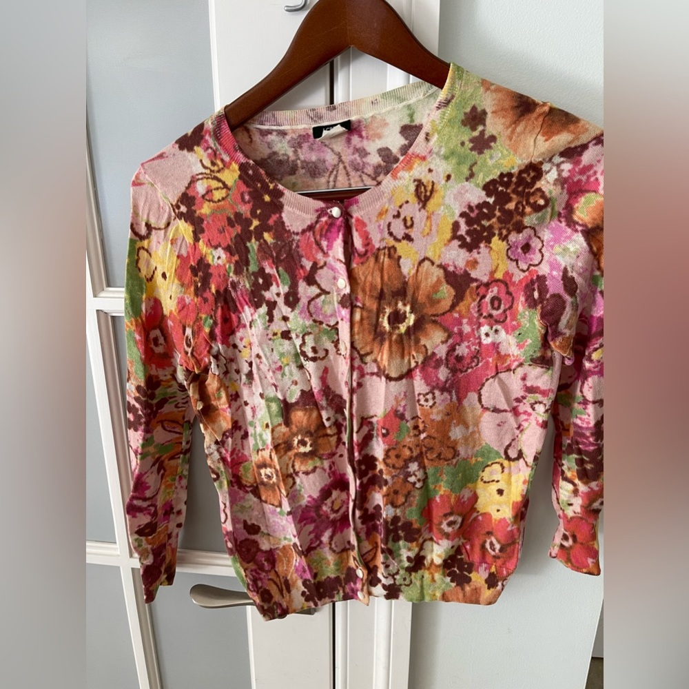 J.Crew water color sweater Xs/s